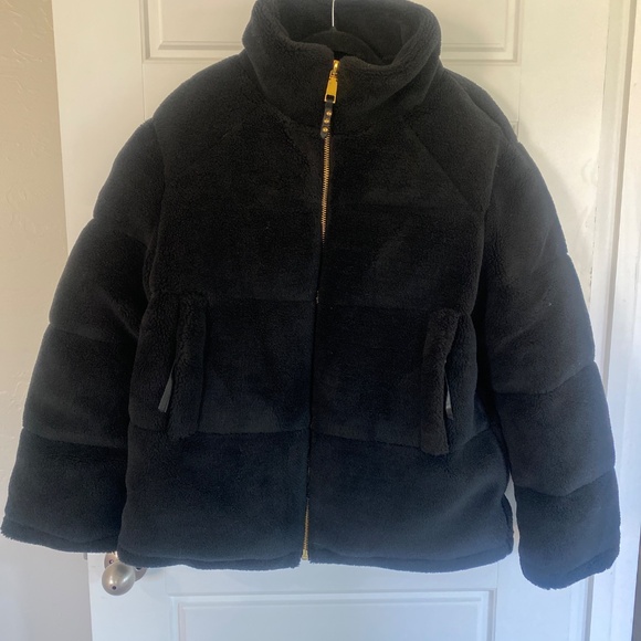 Faux Fur Puffer Jacket - Picture 3 of 9